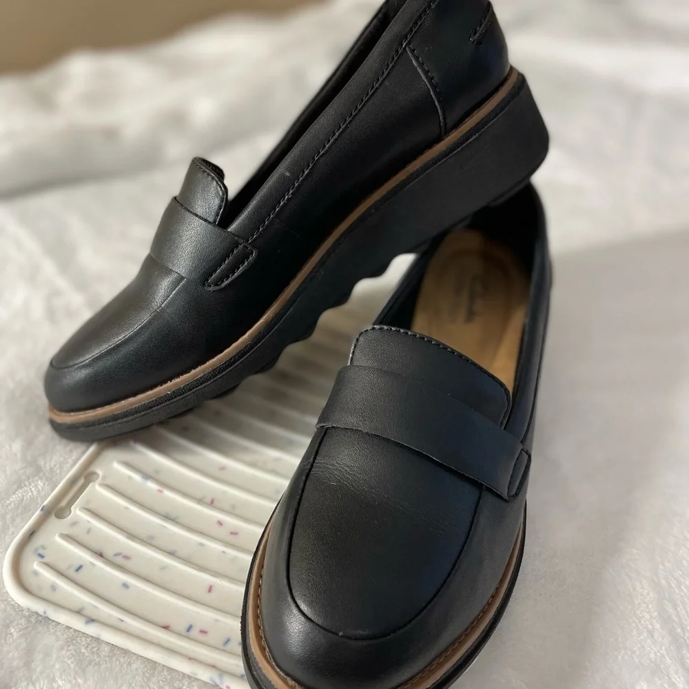 Clarks Sharon Gracie Women’s Black - Picture 2 of 5